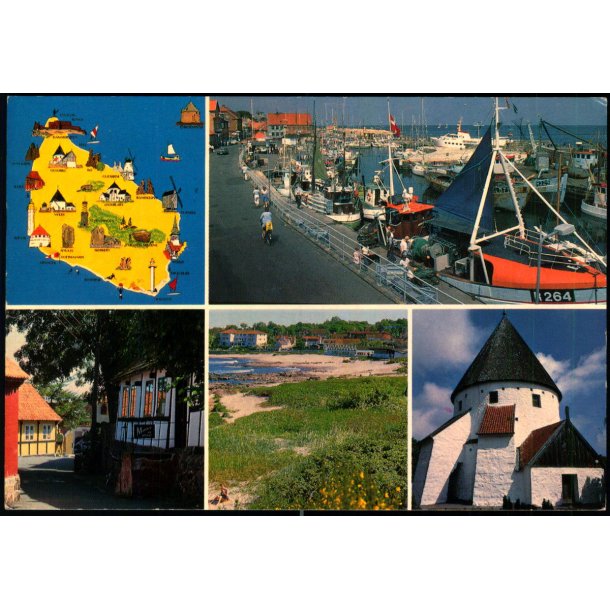 Bornholm - Allinge - Sandvig - W.Dams Bogh. 6142 - Brugt