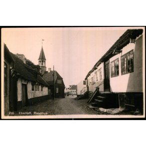 Ebeltoft - Raadhus - Fotokort Pors 218 - Ubrugt