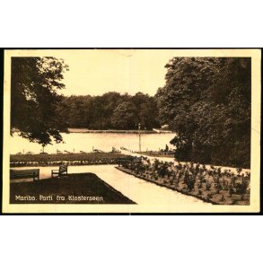 Maribo - Parti fra Klosters�en - K. Rye Clausens Bogh. 43 - Brugt