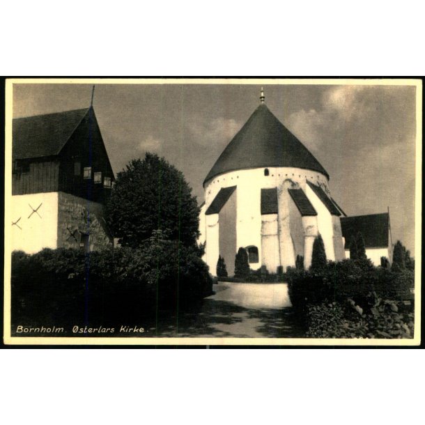 Bornholm - sterlars Kirke - K.H. Olsen 587 - Ubrugt
