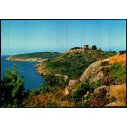 Bornholm - Hammershus Ruiner set fra Slotslyngen - Colbergs Bogh. 8205 - Ubrugt