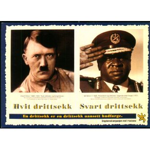 Antirasisk Hilsen u/n - Ubrugt