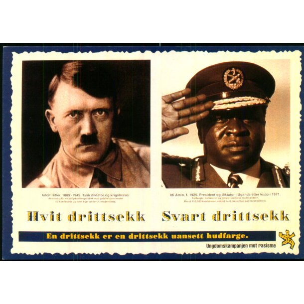 Antirasisk Hilsen u/n - Ubrugt