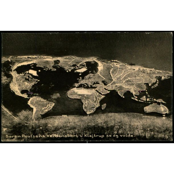 S�ren Poulsens Verdenskort ved Kleistrup S� og Volde - Dagmar Nielsen 97899