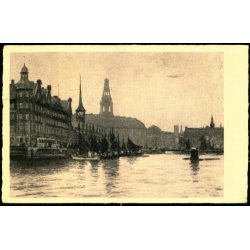  K�benhavn - Kanalparti - Hedings Kunstforlag u/n