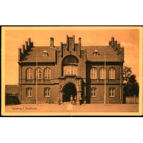 Nyk�bing F. - Raadhuset  - V. Kristoffersens Bogh. 38936 - Ubrugt