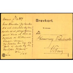 Assens - Willemos F�dested - Johs. Brorsens Forlag 723 - Ubrugt