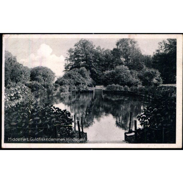 Middelfart - Guldfiskedammen Hindsgavl - Kay Therkildsens Bogh. 66041 - Brugt