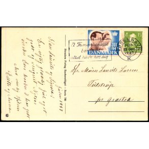 1947 p Postkort
