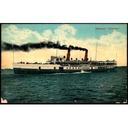 Steamer "Chicora" - Vanentine  u/n - Ubrugt - Afskalning i hjrne !