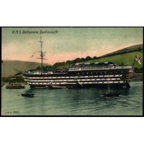 H.M.S. BRITANNIA DARTMOUTH - J.W.S. 3153 - Ubrugt