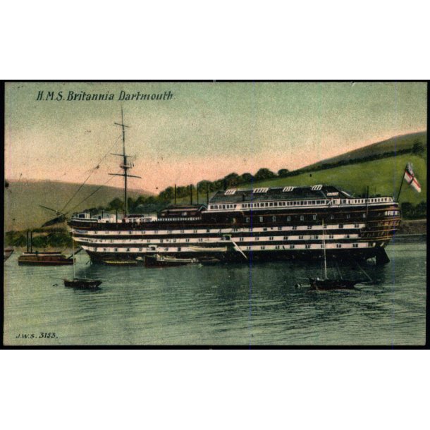 H.M.S. BRITANNIA DARTMOUTH - J.W.S. 3153 - Ubrugt