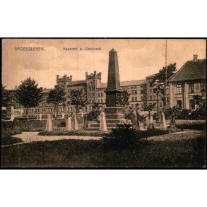 Hadersleben - Kaserne u. Denkmal - Aug. Meyer u/n - Brugt
