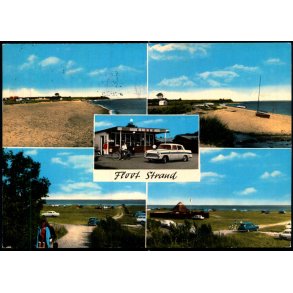 Flovt Strand - Postkort Paulsen 212 - Brugt