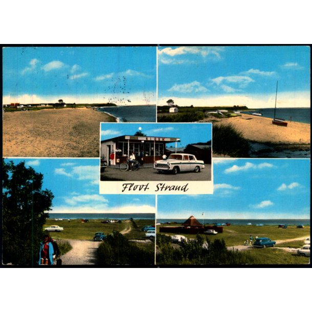 Flovt Strand - Postkort Paulsen 212 - Brugt