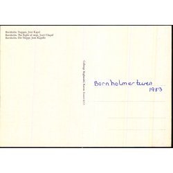 Bornholm - Trappen ved  Johns Kapel - Colbergs Bogh. 8153 - Ubrugt