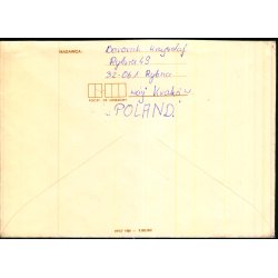 Luftpost Brev fra Polen til Danmark  - 5 - 11 - 81