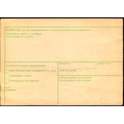 Adressekort fra Rdovre - Vrdipakke 30.000 kr. - 4 x 5 kr Rigsvben 100 kr 2x10 re Blge 12-3- 82