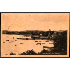 Faaborg - Parti fra Dyreborg - O. Nissen 16807 - Brugt