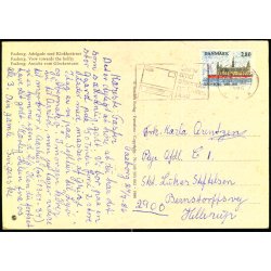 Faaborg - Adelgade med Klokket�rnet - Stender 149 503 002 - Brugt