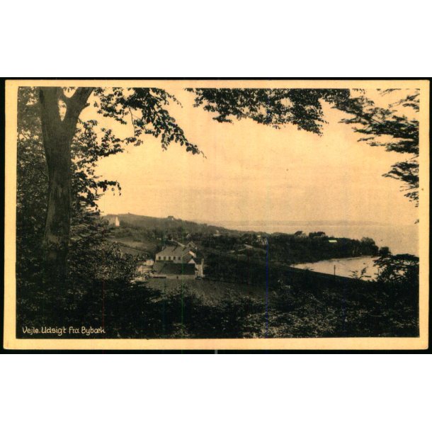 Vejle - Parti fra Byb�k - Hvidehus 63795 - Ubrugt