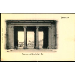 K�benhavn - Kolonaden ved Amalienborg Slot - B.M. &amp; Co 150