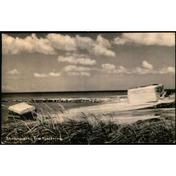 Strandparti fra Fjaltring - FDB Papir 648 - Brugt