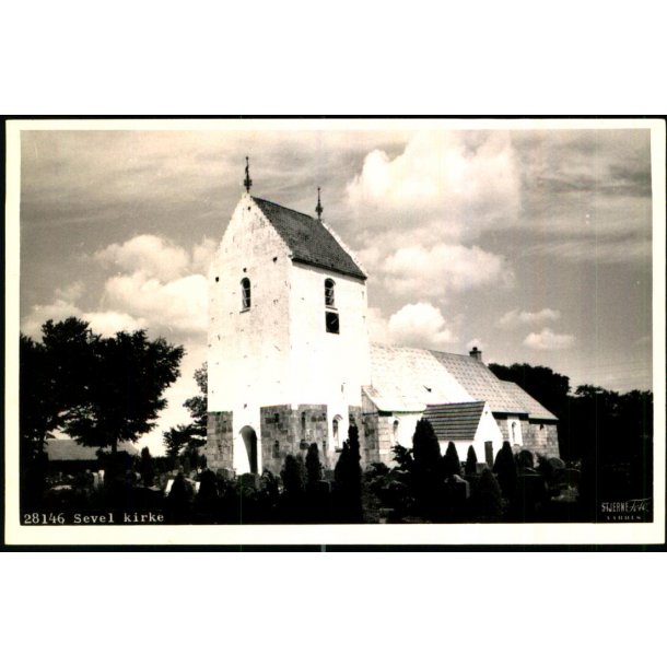 Sevel Kirke - Stjerne Foto 28146 - Ubrugt