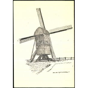 Hjerl Hede - Stubm�llen - Ole N�rskov u/n - Ubrugt