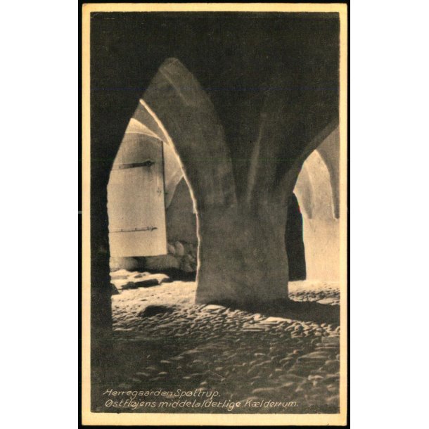 Herregaarden Sp�ttrup - �stfl�jens Midderalderlige K�lderrum - u/n - Ubrugt