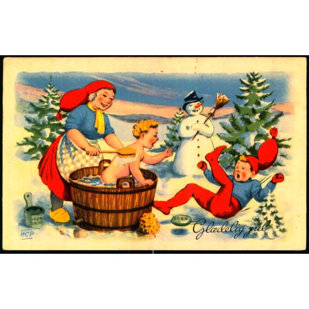 Hans Christian Petersen - Gldelig jul - Serie 67 - Brugt