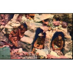 "Tommy" at Home in German Dug Outs - 20 - Ubrugt