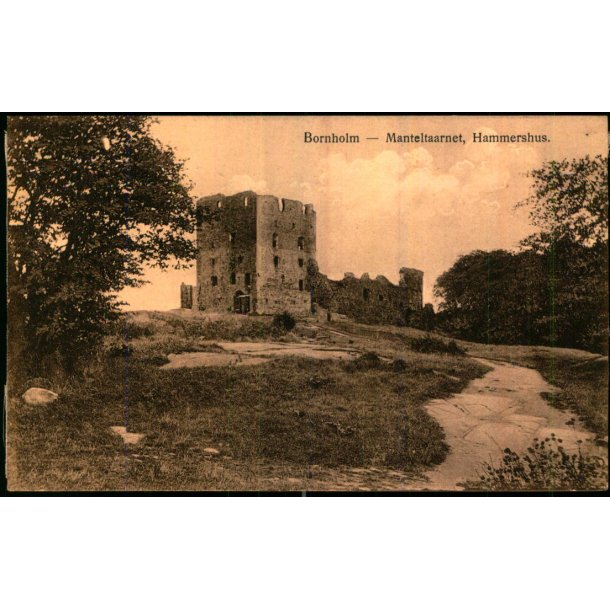 Bornholm - Manteltaarnet - Hammershus - Frits Srensen 588 - Ubrugt