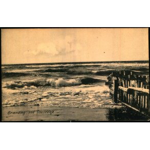 Br�nding ved Tisvildeleje - K. Poulsen u/n - Ubrugt