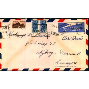 Luftpost Brev fra Syd Afrika - 16 - 5 - 48