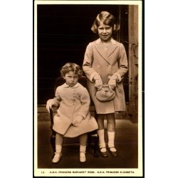 Prinsesse Margaret og Prinsesse Elizabeth - Ubrugt