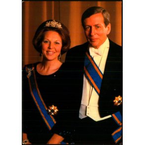 Dronning Beatrix - Prins Claus - Holland -  spanjersberg 814 - Ubrugt