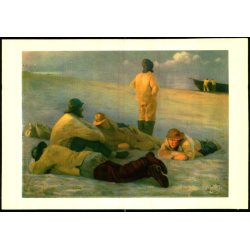 Kryer - Fiskere p Skagen Strand - Grsblles 7809 - Ubrugt