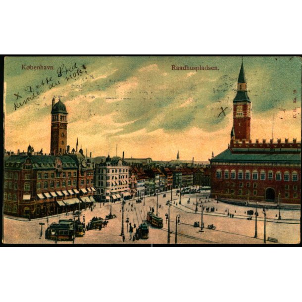 Kbenhavn - Raadhuspladsen - C.R. 72