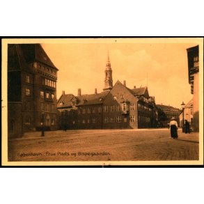 Kbenhavn -  Vor Frue Plads og Bispegaarden - Stender 33891