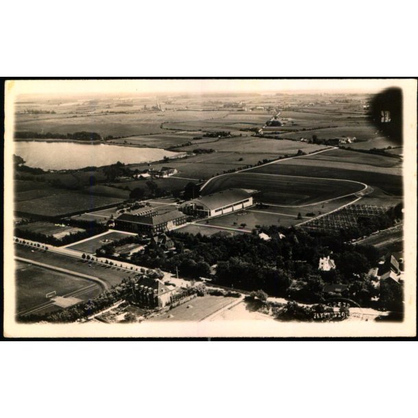 Gymnastikh�jskolen i Ollerup - Luftfoto - ? - Ubrugt
