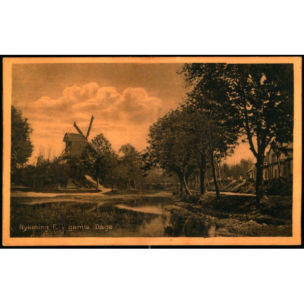 Nyk�bing F. i gamle Dage - Mackenprangs Bogh. 13865 - Ubrugt