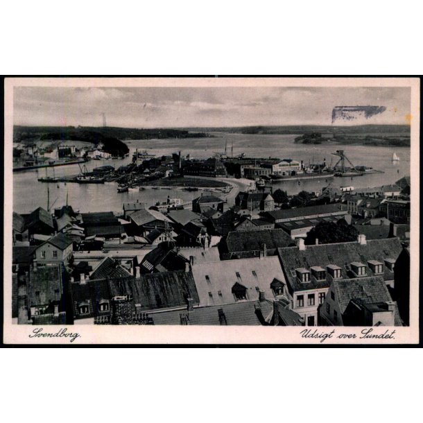 Svendborg - Udsigt over Sunder - Rudolf Olsen 6499 - Brugt
