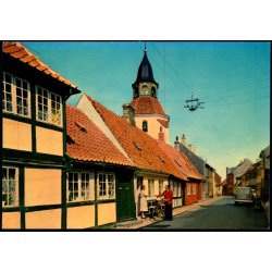 Faaborg - Adelgade med Klokket�rnet - Stender 149 503 002 - Ubrugt