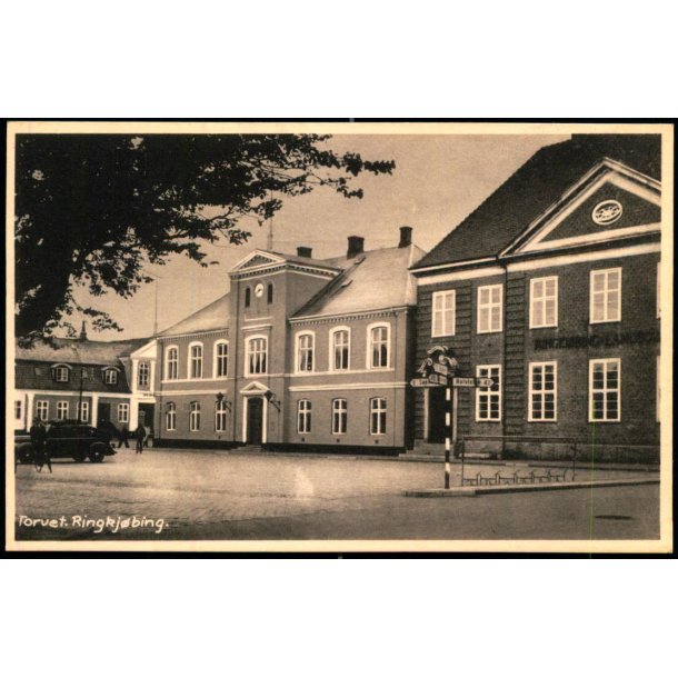 Torvet - Ringk�bing - Bogladerne i Ringk�bing 88484 - Ubrugt
