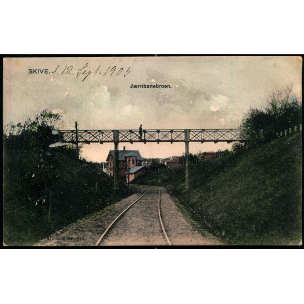Skive - Jernbanebroen - C. St. 489 - Ubrugt
