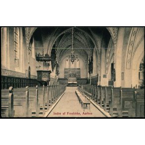 Indre af Frue Kirke - Aarhus - H.A. Ebbesen 854 - Ubrugt