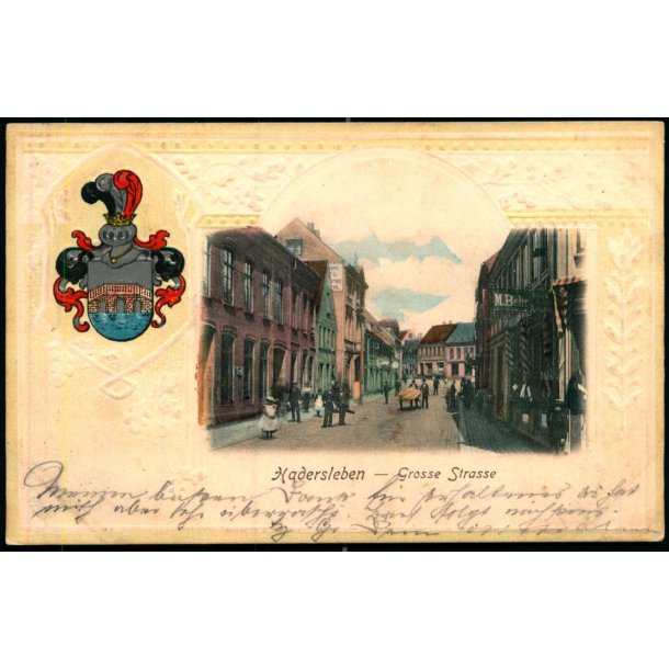 Hadersleben -  Grosse Strasse - Reinicke 674 - Brugt 