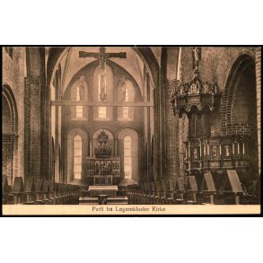 Parti fra L�gumkloster Kirke - H.  Michelsen 61 - Ubrugt