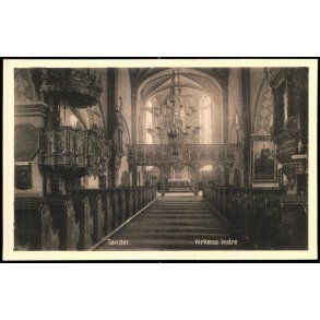 T�nder - Kirkens Indre - H. Becks Bogh.  12 - Ubrugt